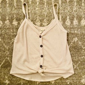 Knitted tank top